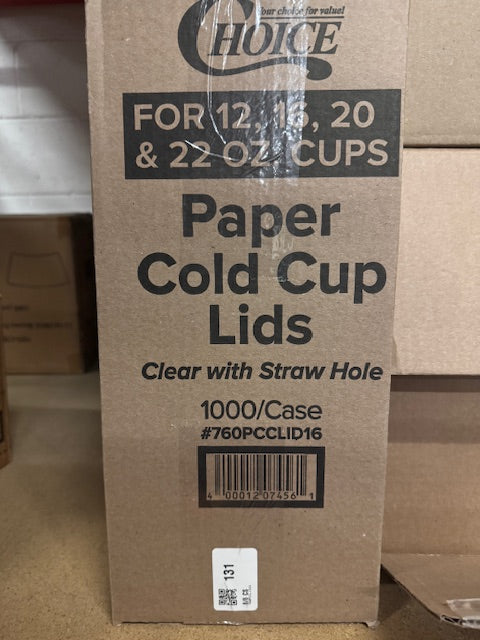 Lid for 16z-22z Paper Cups- 16CCL/16CCLX