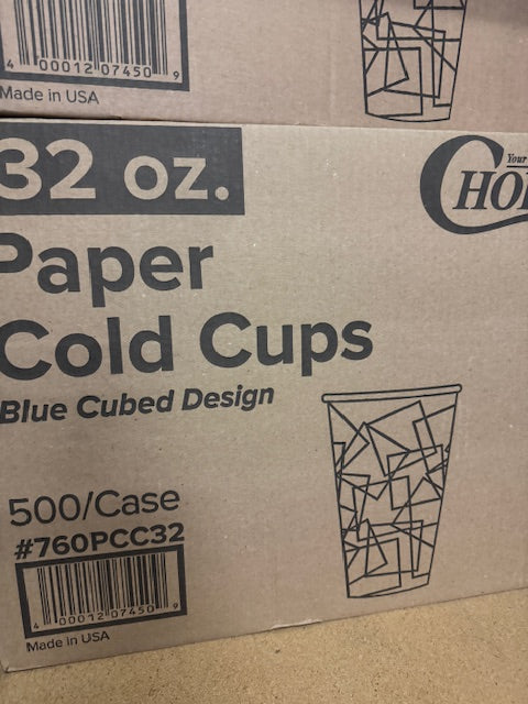 32z Paper Cold Cup- 32PCM