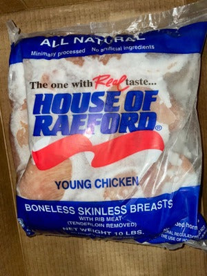 Boneless Skinless Chicken Breast BSB/FBSB