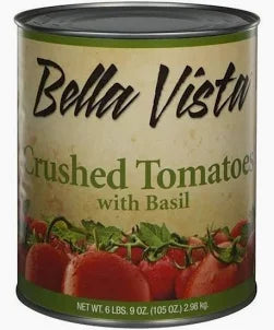 Crushed Tomato w/Basil CRS/CRSX