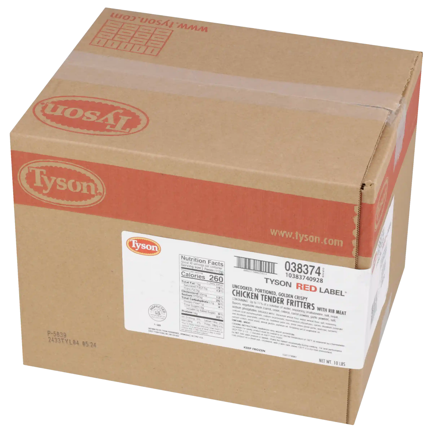 Tyson Value Tender RTC 38374- TCT