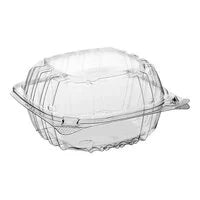6"x6" Clear Plastic Take-Out Container- 5160/5160X