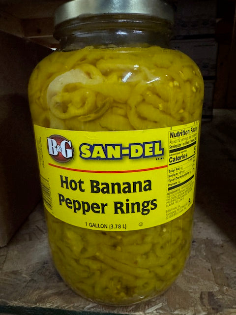 Banana Pepper Hot Rings- BA/BAX