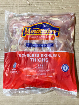 Boneless Skinless Chicken Thighs- BSCT