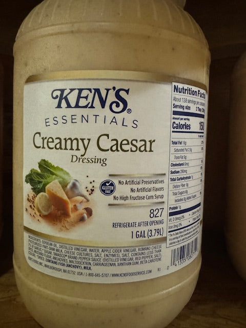 Ken's Creamy Caesar Dressing- CCSD/CCSDX