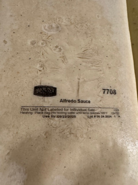 Blount Alfredo Sauce- CLASX