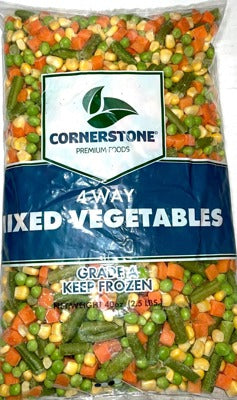 Frozen Mixed Vegetables 4 way- FMV/FMVX