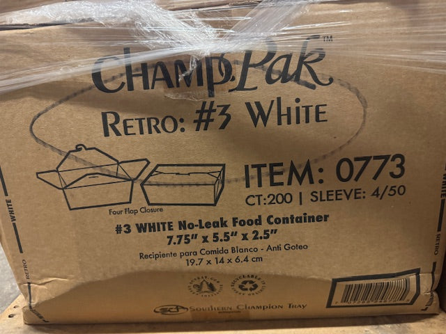 #3 White Paper Take-Out- #3