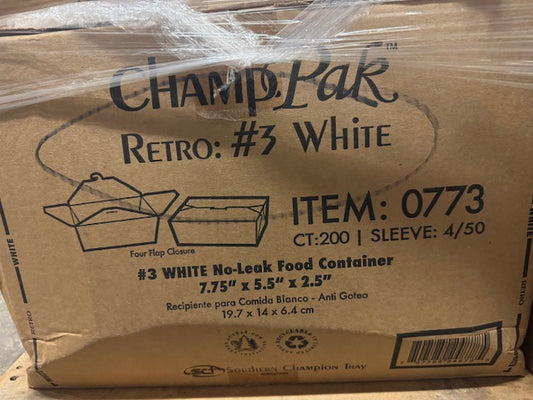 #3 White Paper Take-Out- #3
