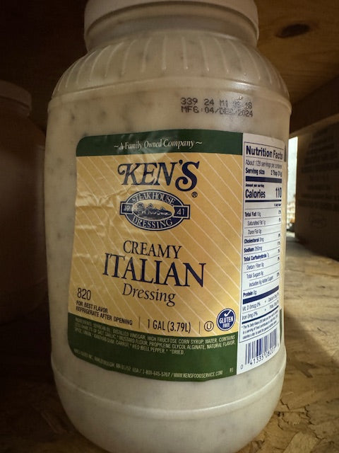 Ken's Creamy Italian Dressing- KCIDX