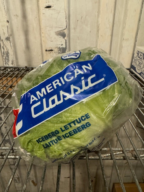Wrapped Iceberg Lettuce- LET/LETX
