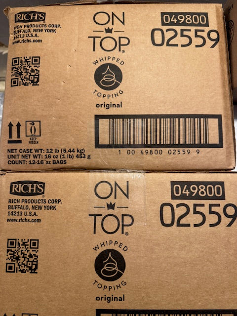 Rich's On Top Whipped Topping- ROT