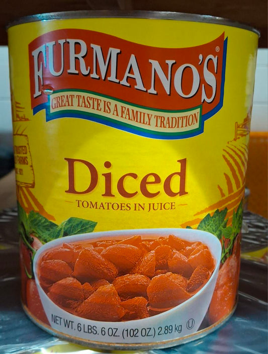 Diced Tomatoes in Juice- DT/DTX